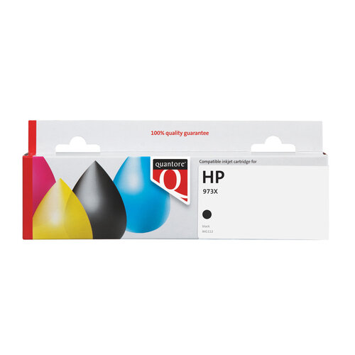 Quantore Cartouche d'encre Quantore HP L0S07AE 973X noir