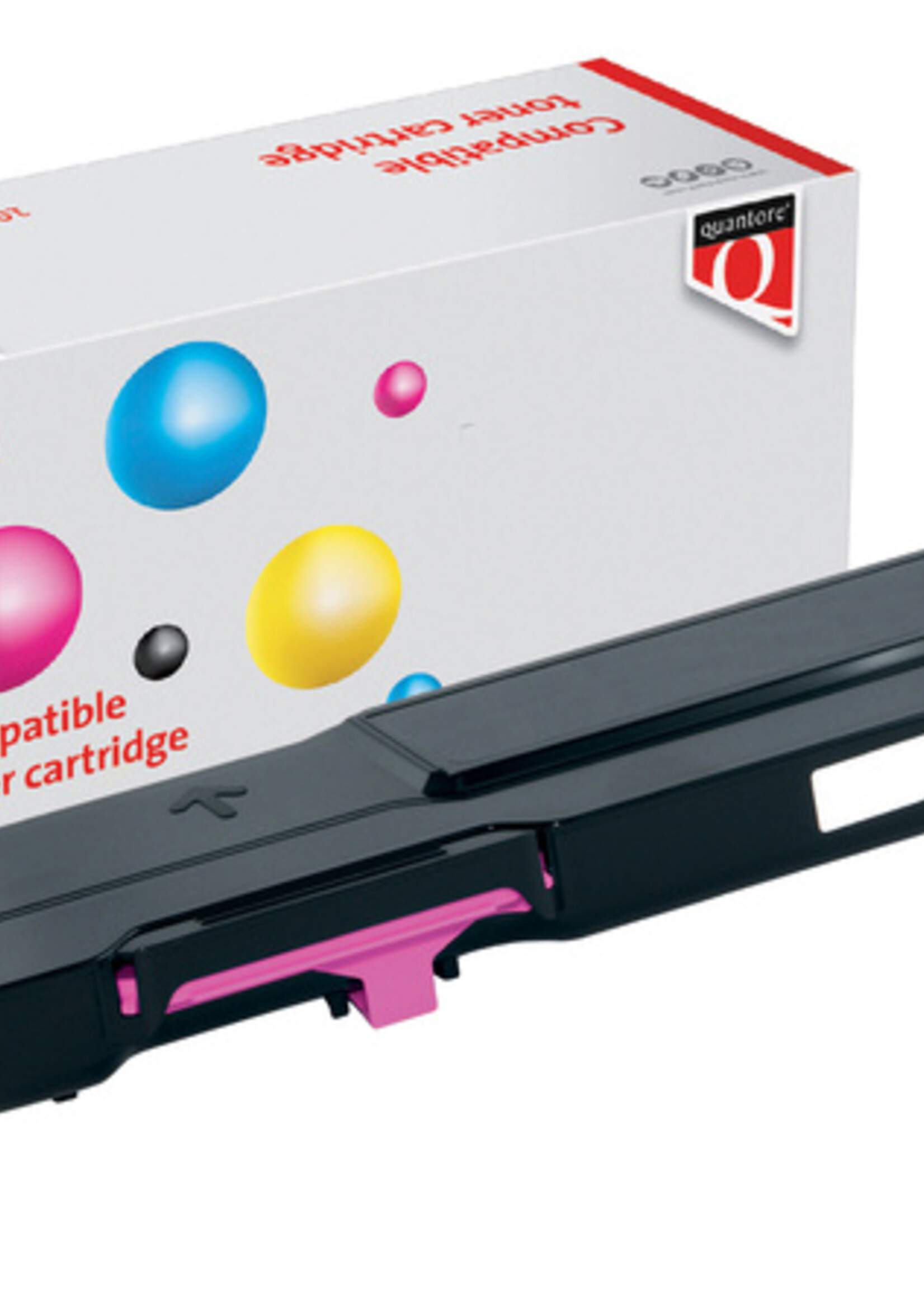 Quantore Tonercartridge Quantore alternatief tbv Dell 593-BBBS (V4TG6) rood