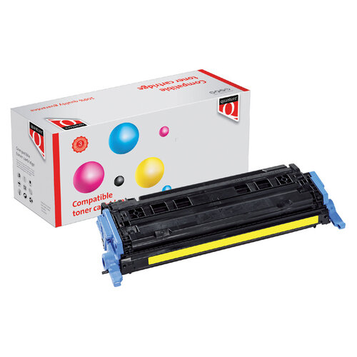 Quantore Tonercartridge Quantore alternatief tbv HP Q6002A 124A geel