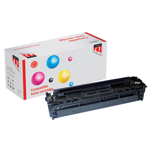 Quantore Cartouche toner Quantore alternative pour HP CB540A 125A noir