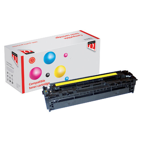 Quantore Cartouche toner Quantore alternative pour HP CB542A 125A jaune