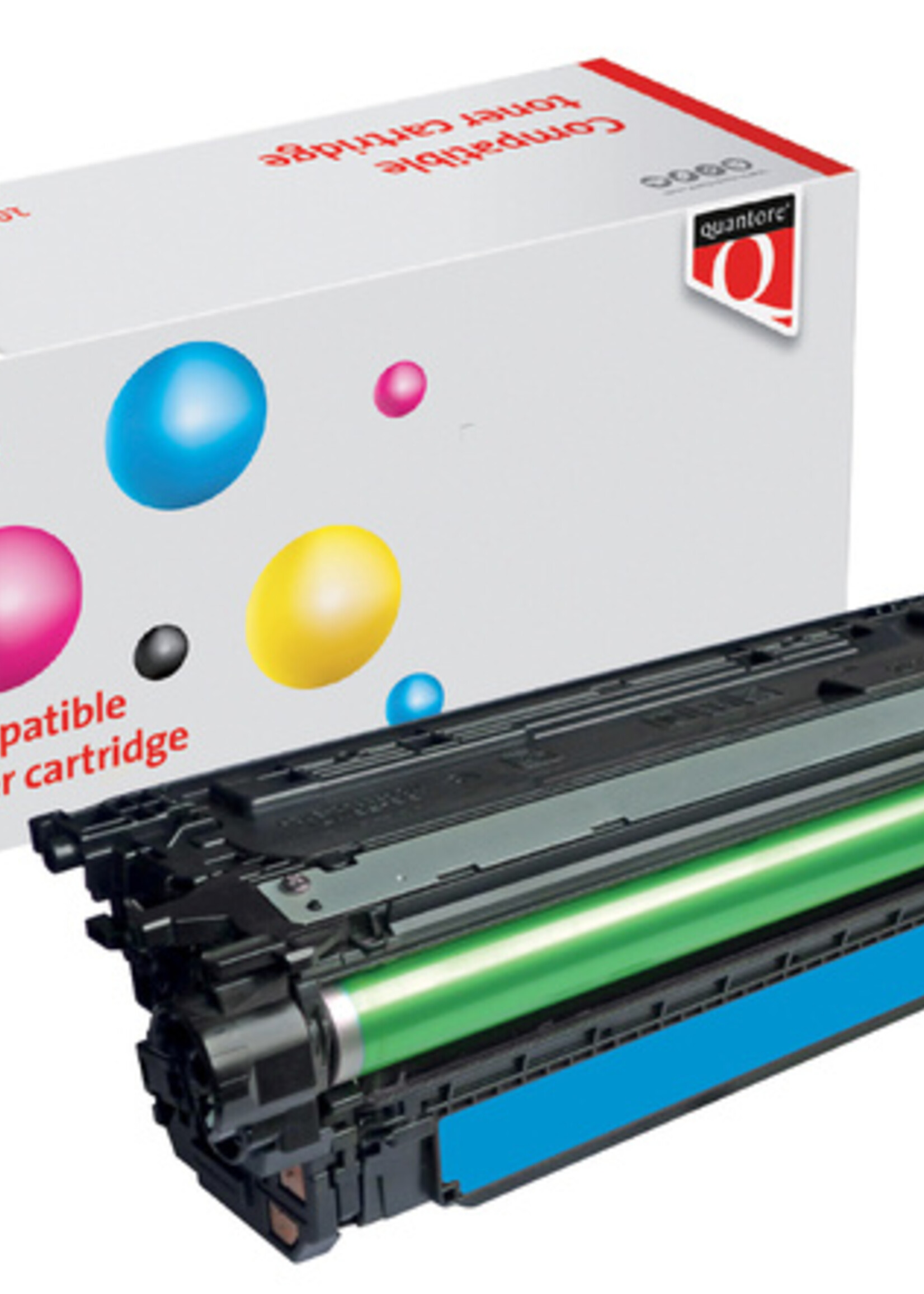Quantore Cartouche toner Quantore alternative pour HP 657X CF471X bleu
