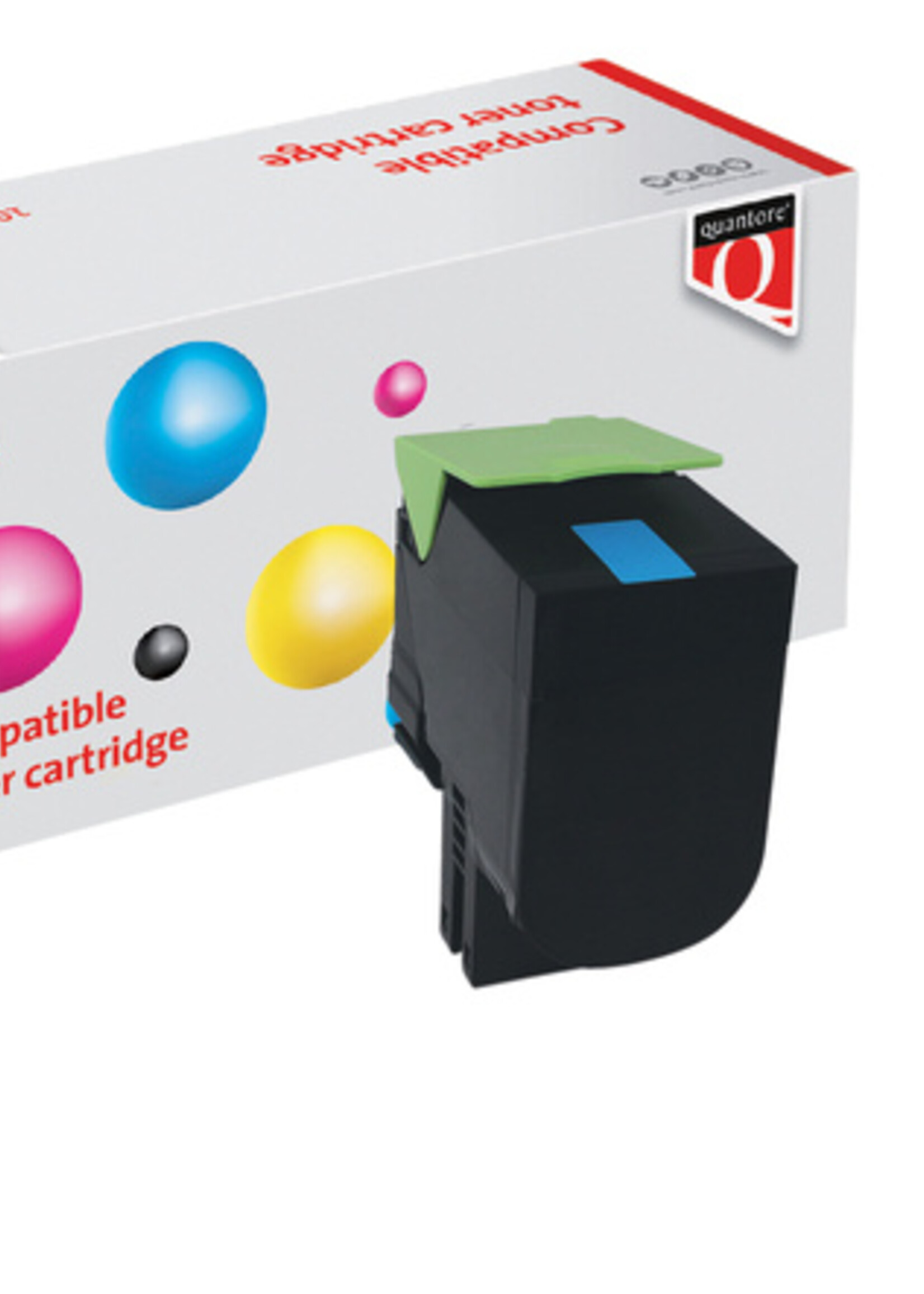 Quantore Tonercartridge Quantore alternatief tbv Lexmark 71B0H20 blauw