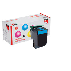 Tonercartridge Quantore alternatief tbv Lexmark C544X2CG blauw