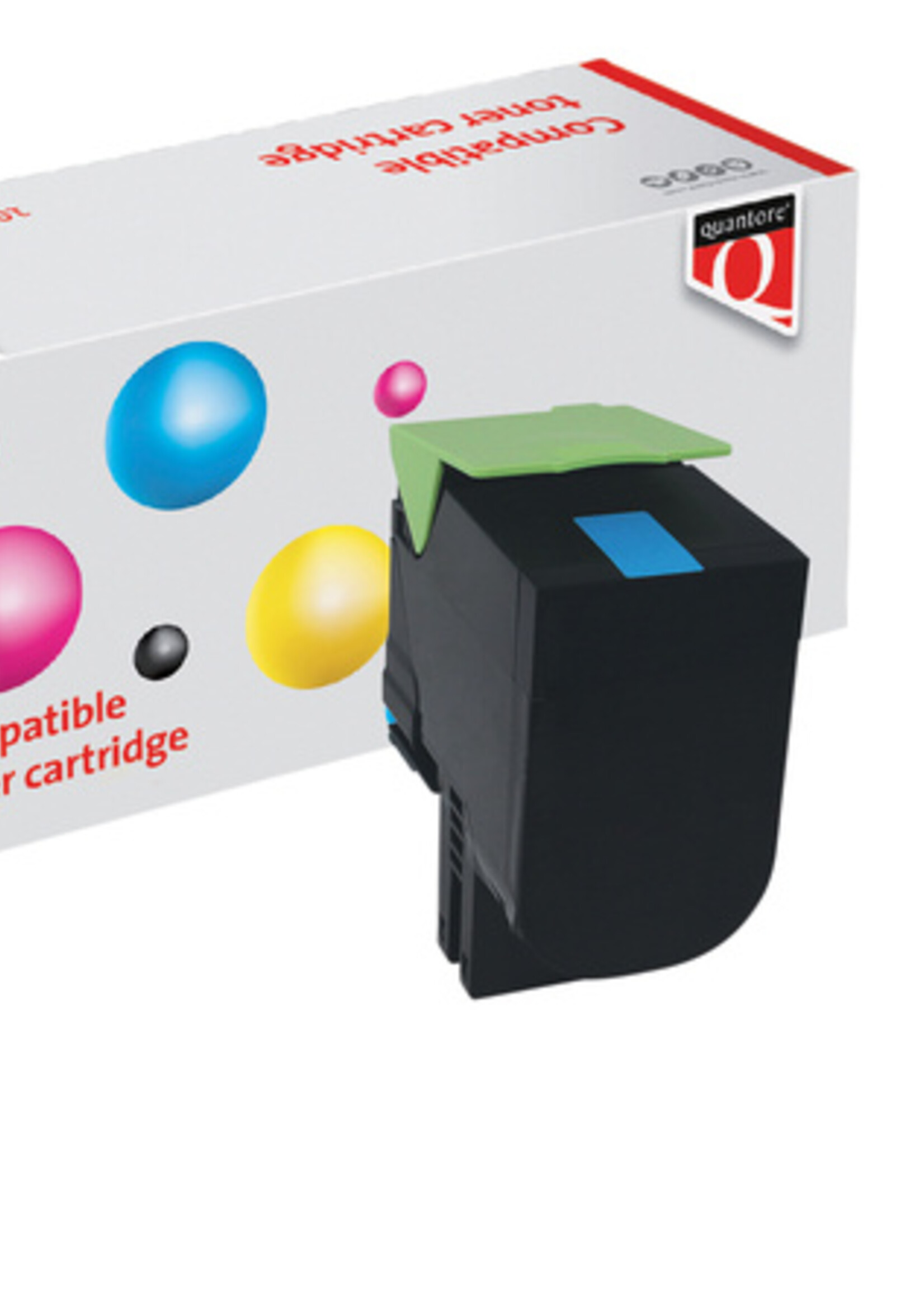Quantore Cartouche toner Quantore Lexmark 80C2SC0 cyan