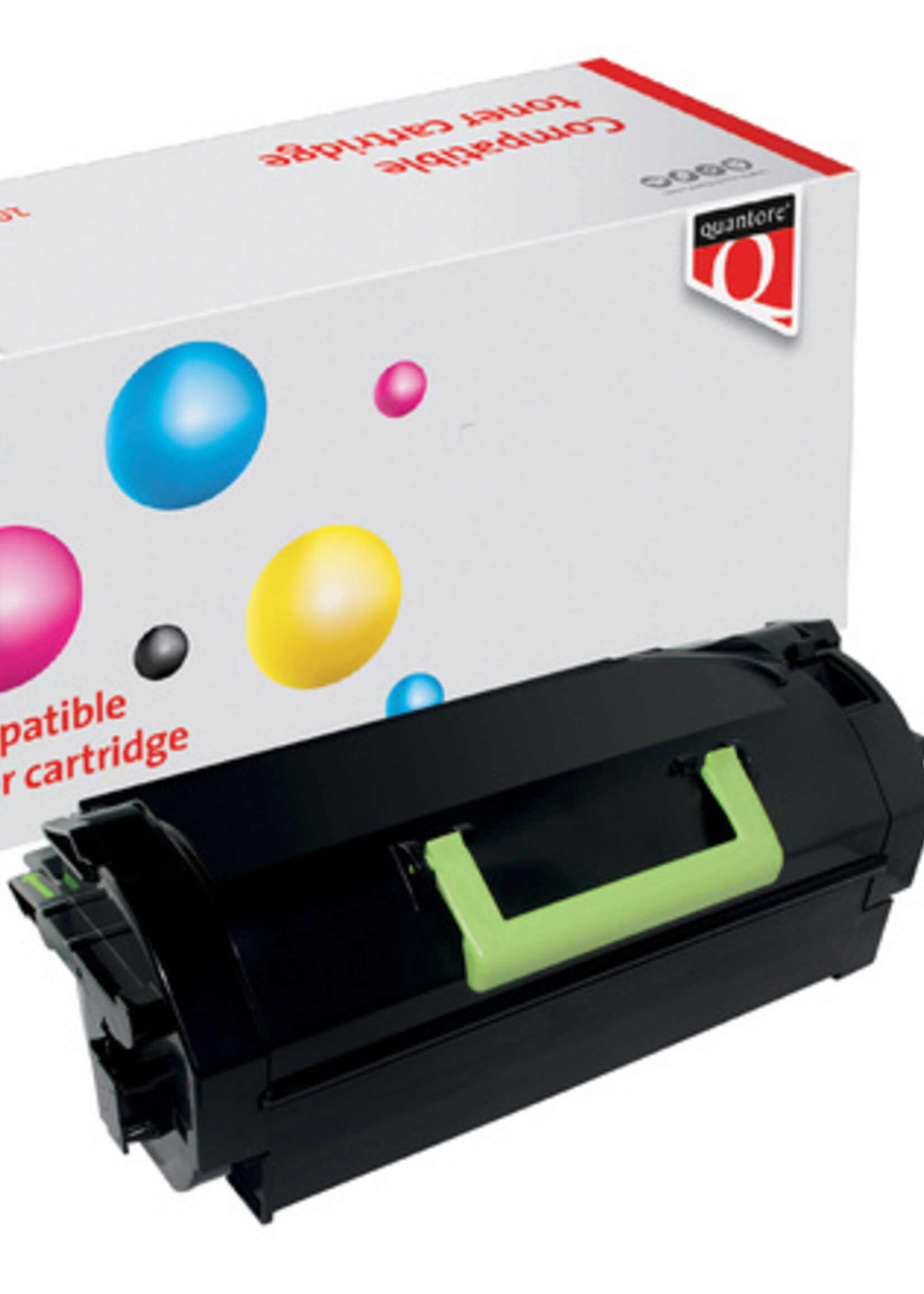Quantore Tonercartridge Quantore alternatief tbv Lexmark 62D2H00 zwart