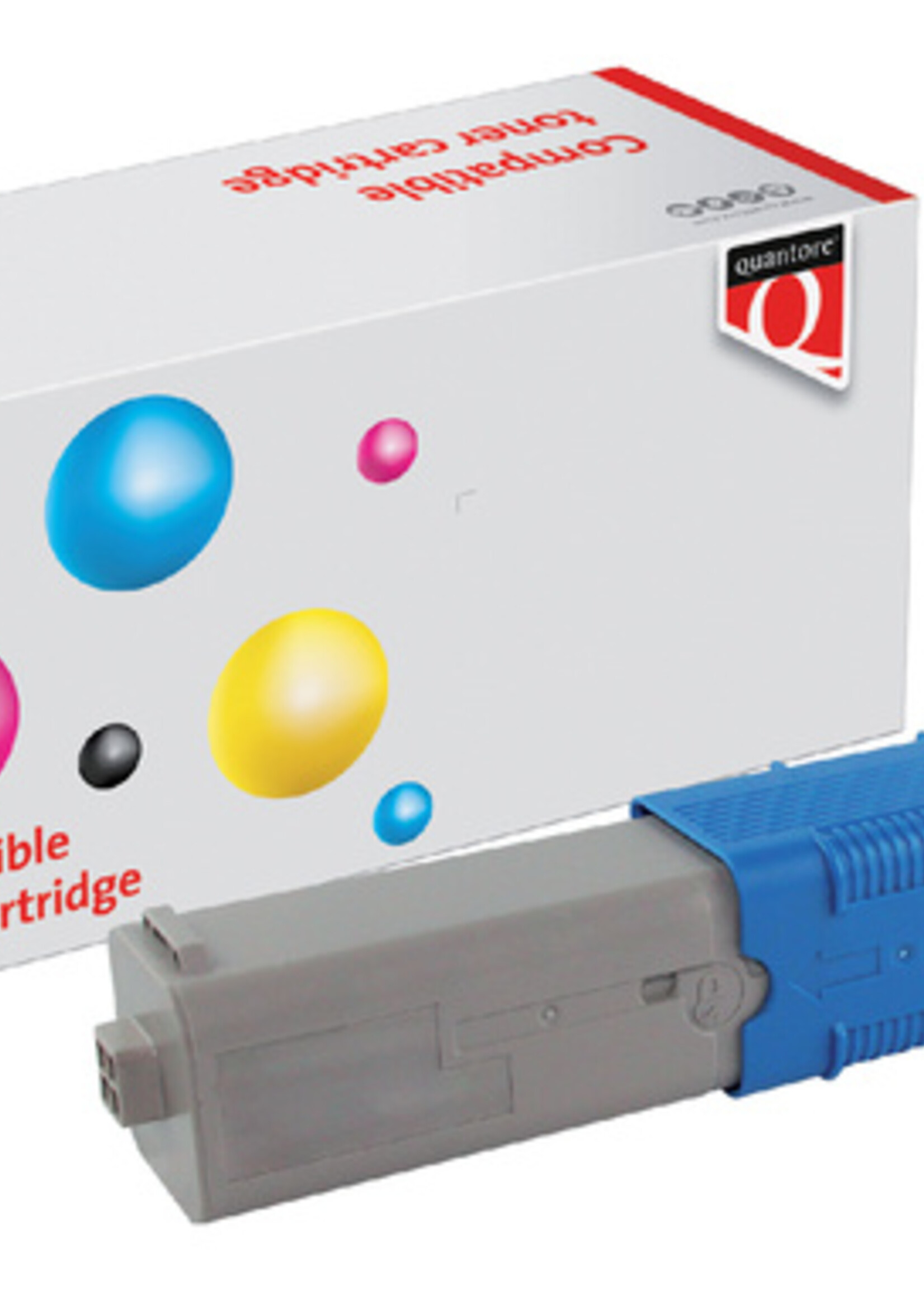 Quantore Cartouche toner Quantore Oki 44469724 bleu