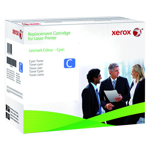 Xerox Compatible Tonercartridge Xerox alternatief tbv Lexmark C540H2CG blauw