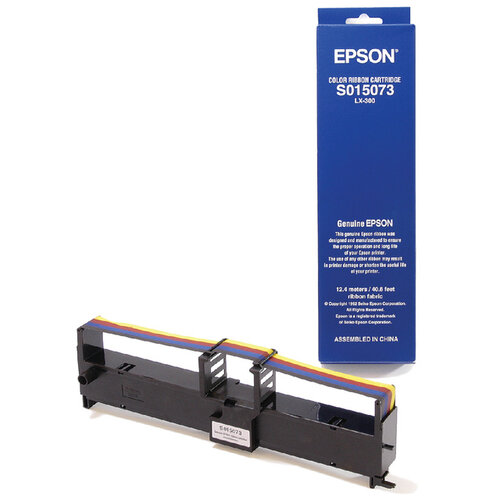 Epson Ruban Epson SO15073 pour LX-300 nylon couleur