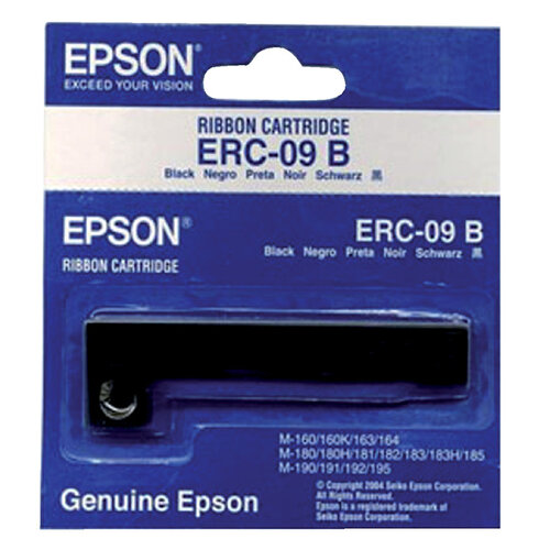 Epson Ruban Epson S015166 pour ERC09 nylon noir