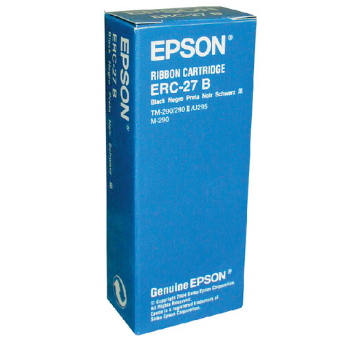 Epson Ruban Epson S015224 pour ERC27 nylon noir