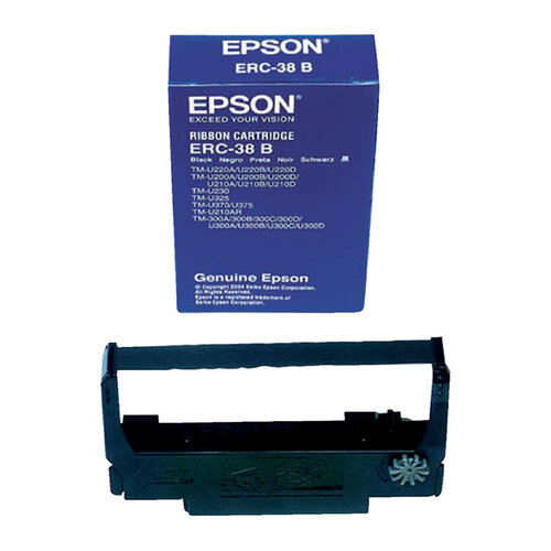 Epson Lint Epson S015244 voor ERC38 nylon zwart