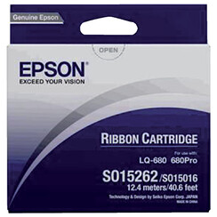 Ruban Epson S015262 pour LQ-670 nylon noir