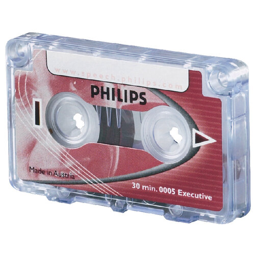 Philips Minicassette Philips LFH0005 2x15min avec clip