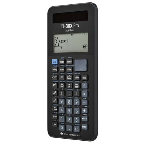 Texas Instruments Calculatrice scientifique TI-30X Pro MathPrint