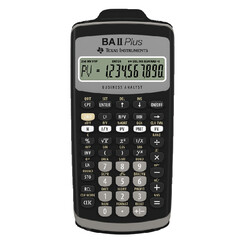 Calculatrice TI BA II Plus