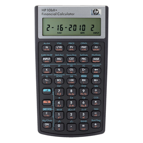 HP Calculatrice HP 10BII+