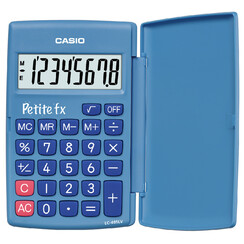 Calculatrice scolaire Casio école primaire bleu