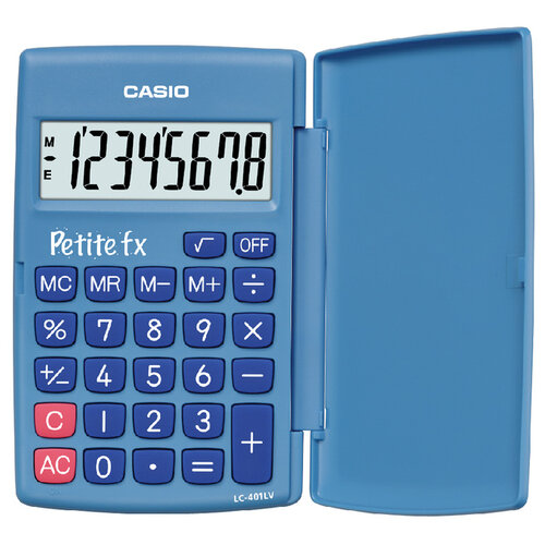 Casio Calculatrice scolaire Casio école primaire bleu