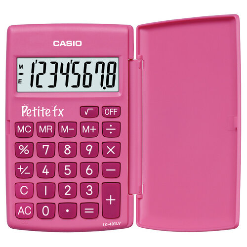 Casio Calculatrice scolaire Casio rose