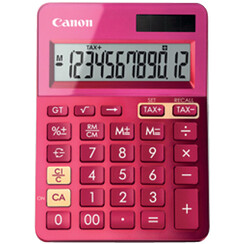 Calculatrice Canon LS-123K rose