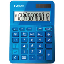 Calculatrice Canon LS-123K bleu