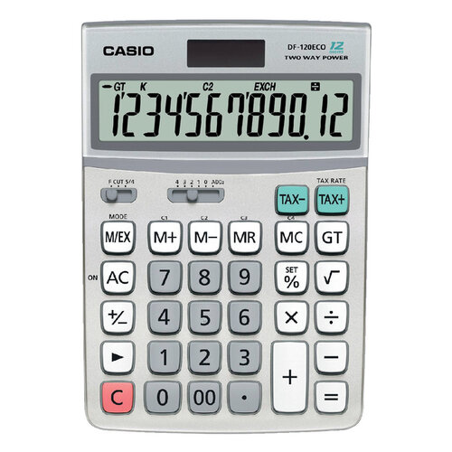 Casio Calculatrice Casio DF-120 Eco