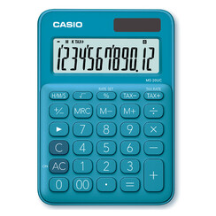 Calculatrice Casio MS-20UC bleu