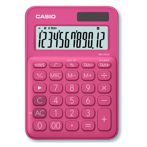 Casio Calculatrice Casio MS-20UC rouge