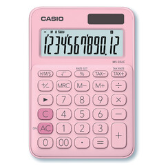 Calculatrice Casio MS-20UC rose