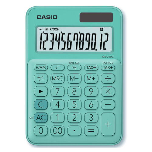 Casio Calculatrice Casio MS-20UC vert