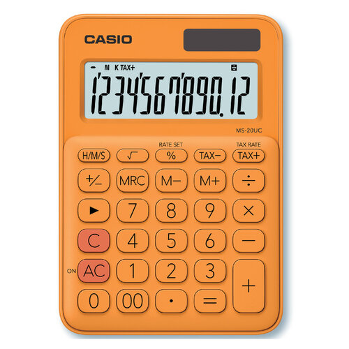 Casio Calculatrice Casio MS-20UC orange