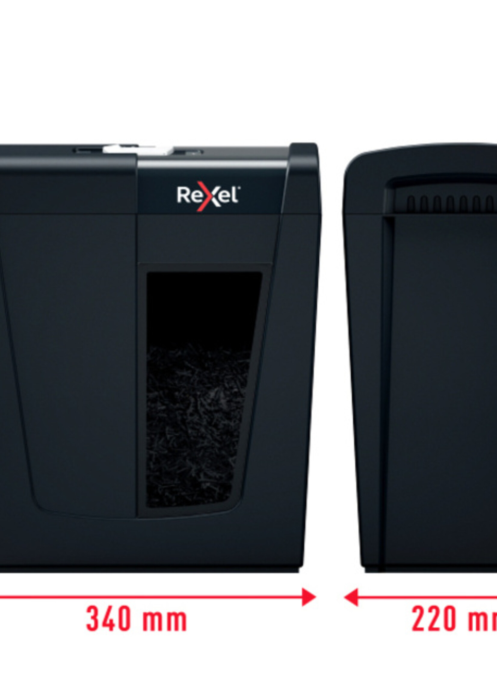 Rexel Papiervernietiger Rexel Secure X10 P4 snippers 4x40mm