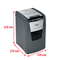 Rexel Papiervernietiger Rexel Optimum Auto+ 150X P4 snippers 4x28mm