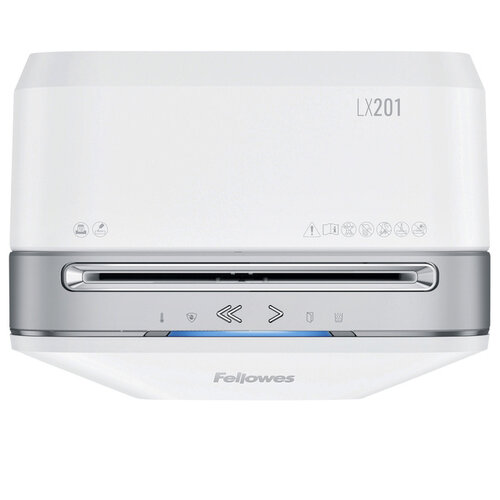 Fellowes Destructeur Fellowes Powershred LX201 particules 2x12mm blanc