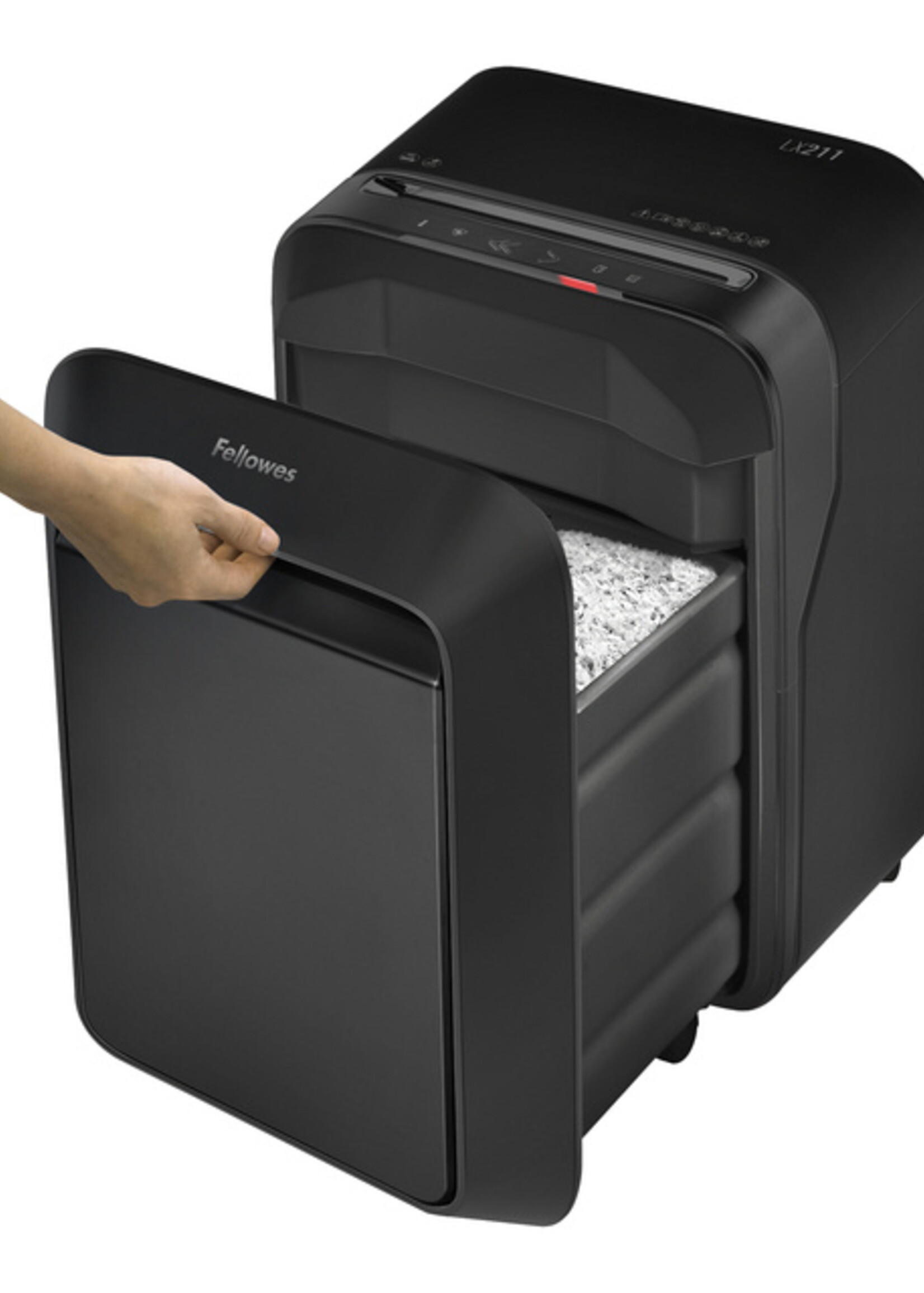 Fellowes Destructeur Fellowes Powershred LX211 particules 2x12mm noir