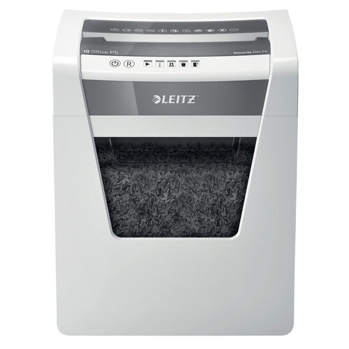 Leitz Papiervernietiger Leitz IQ Office P5 snippers 2x15mm