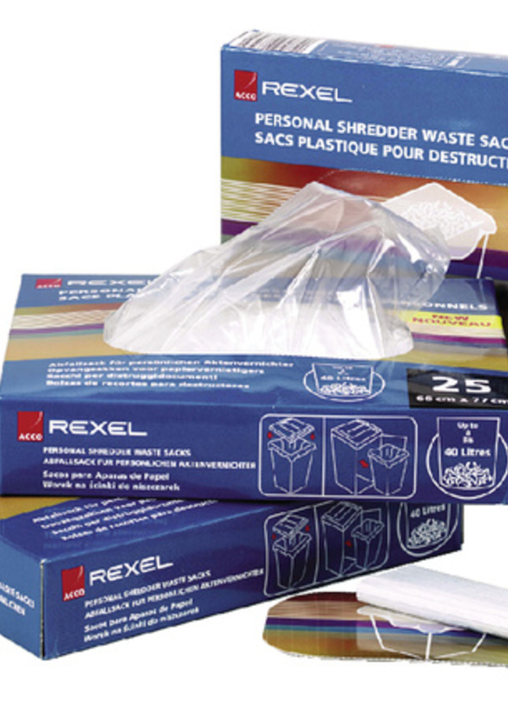 Rexel Sac poubelle Rexel 240x98cm 195 litres 100 pièces