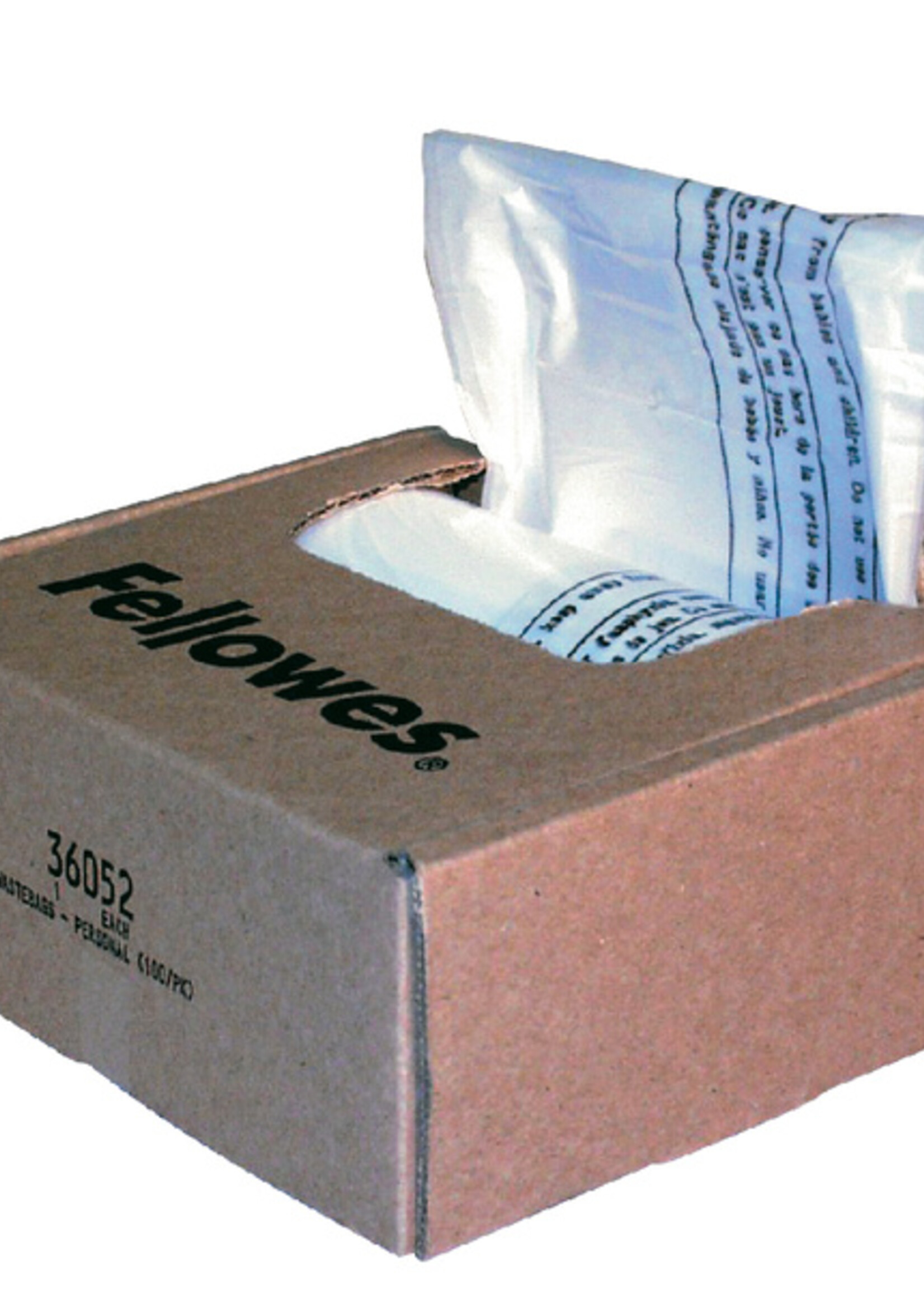 Fellowes Papiervernietigerzak Fellowes 34liter 100stuks