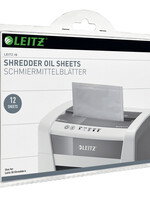 Leitz Feuilles prélubifiées pour destructeur Leitz IQ 12 feuilles