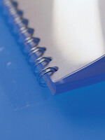 GBC Filestrip GBC 21-gaats A4 transparant 100stuks