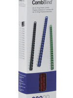 GBC Reliure GBC 14mm 21 anneaux A4 blanc 100 pièces