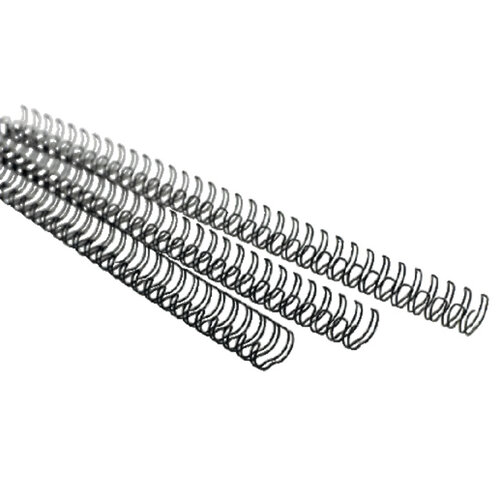 GBC Draadrug GBC 5mm 34-rings A4 zilver 100stuks