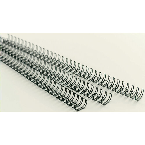 GBC Draadrug GBC 11mm 34-rings A4 zilver 100stuks