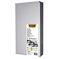 Fellowes Reliure métallique Fellowes 8mm 34 anneaux A4 blanc 100 pièces