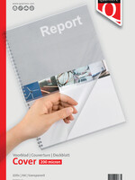 Quantore Couverture Quantore A4 PVC 200micron transparent 100 pièces