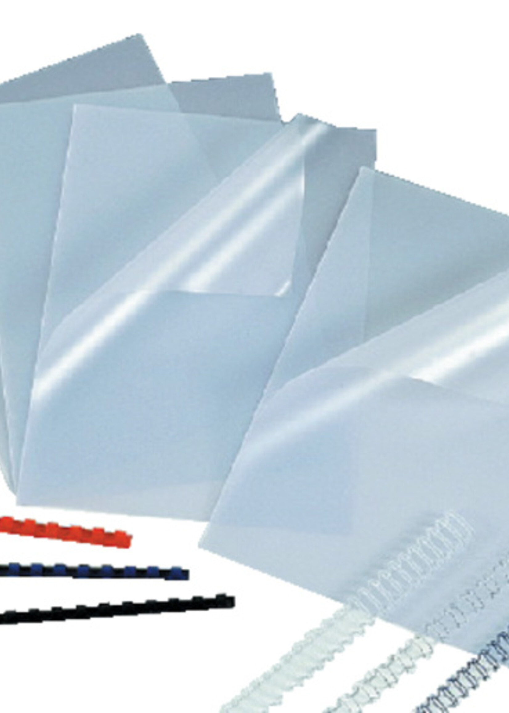 Fellowes Voorblad Fellowes A4 PVC 180micron 100stuks