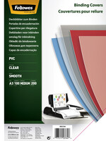 Fellowes Voorblad Fellowes A3 PVC 200micron 100stuks