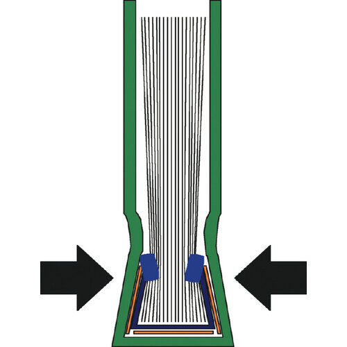 Leitz Inbindomslag Leitz 7mm harde kaft zwart