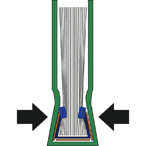 Leitz Inbindomslag Leitz 10.5mm harde kaft zwart